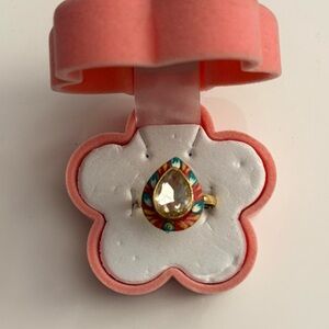 New | Indian Handpainted Adjustable Ring